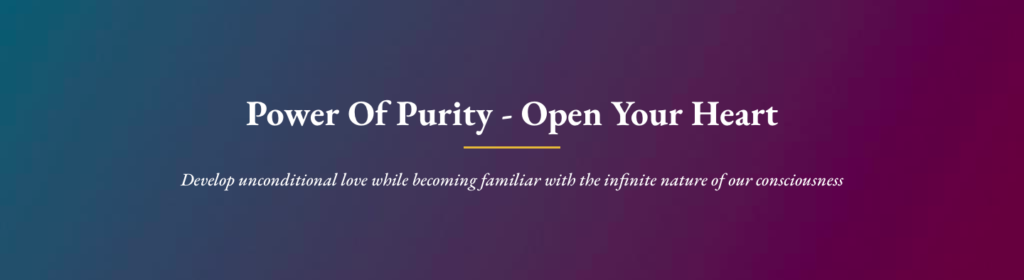 meditation power of purity